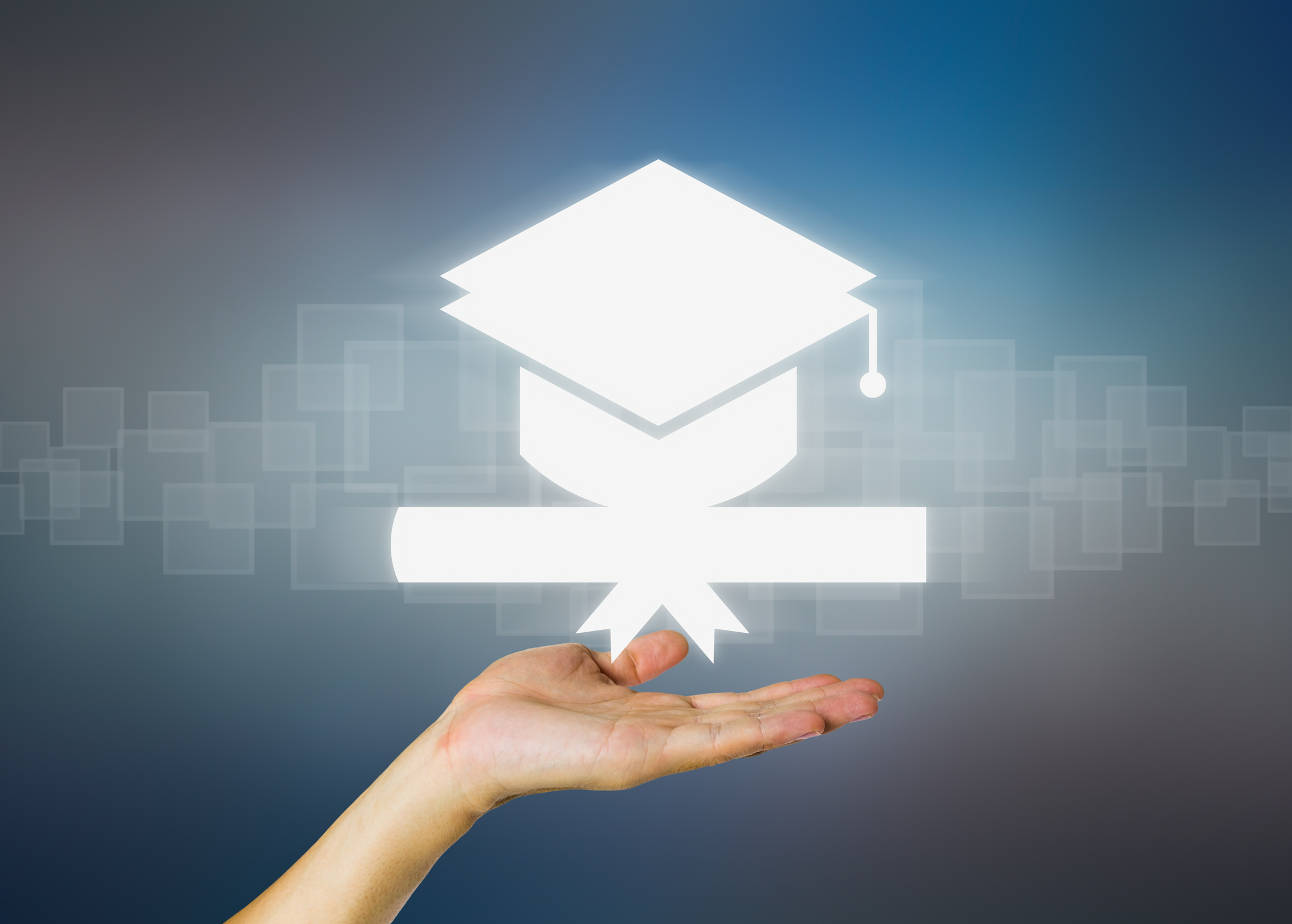 Certificate in hand